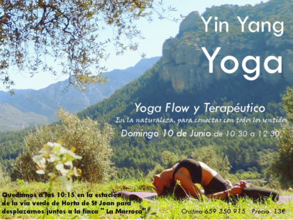 Yin Yang Yoga, en plena naturaleza